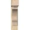 Ekena Millwork Balboa Block Rough Sawn Bracket w/ Offset Brace, Douglas Fir, 8"W x 26"D x 34"H BKT0806X26X34BOA05RDF - alternate 3